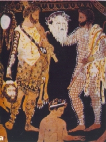 Aktorzy - malowido na wazie (ok. 410 r. p.n.e.)